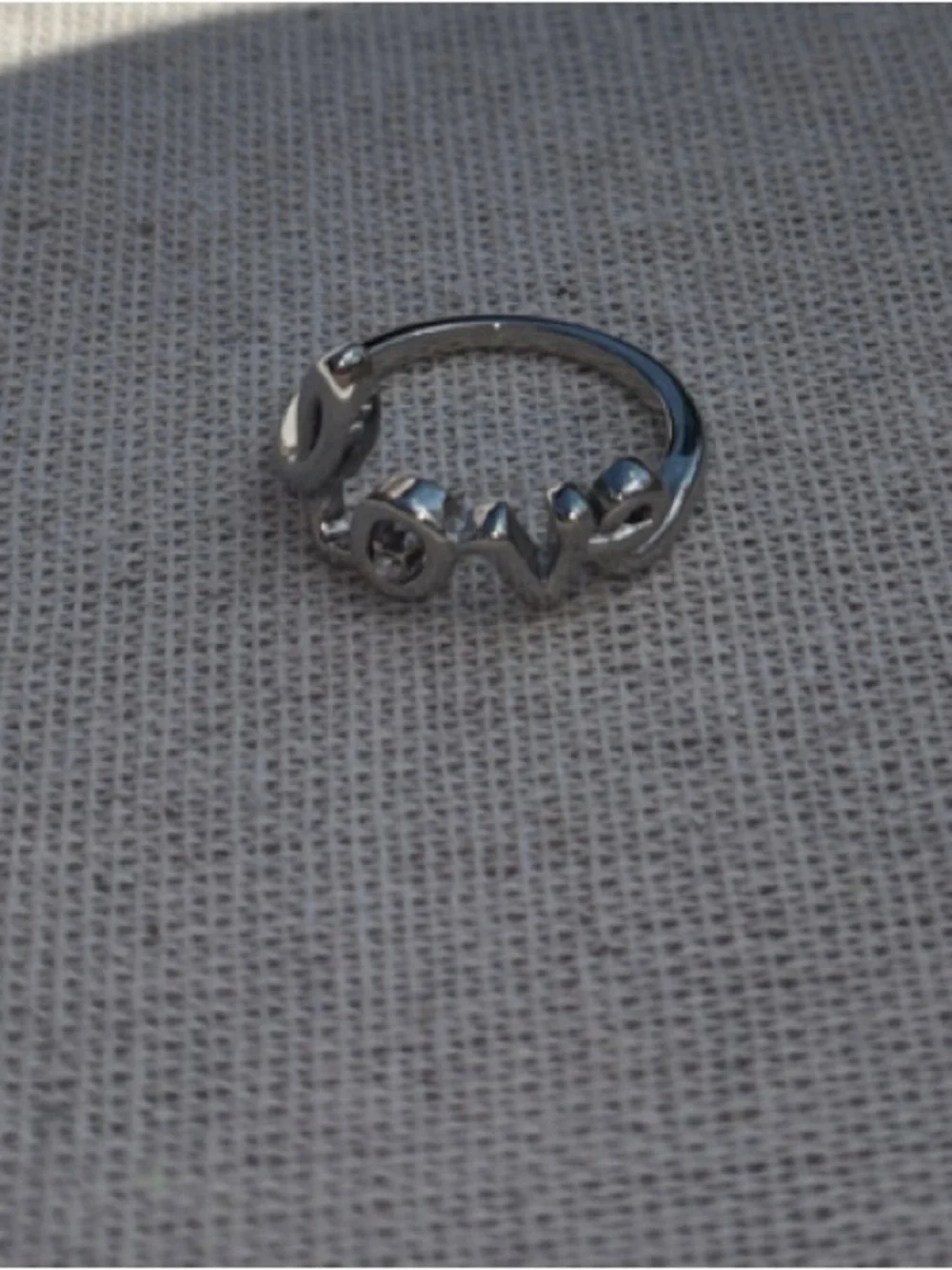 Park Lane “Amour” Silver Love Ring